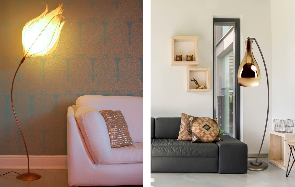 Торшеры с необычными плафонами Торшеры с необычными плафонами