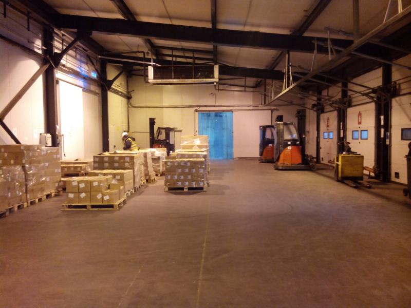 Освещение складских помещений класса С