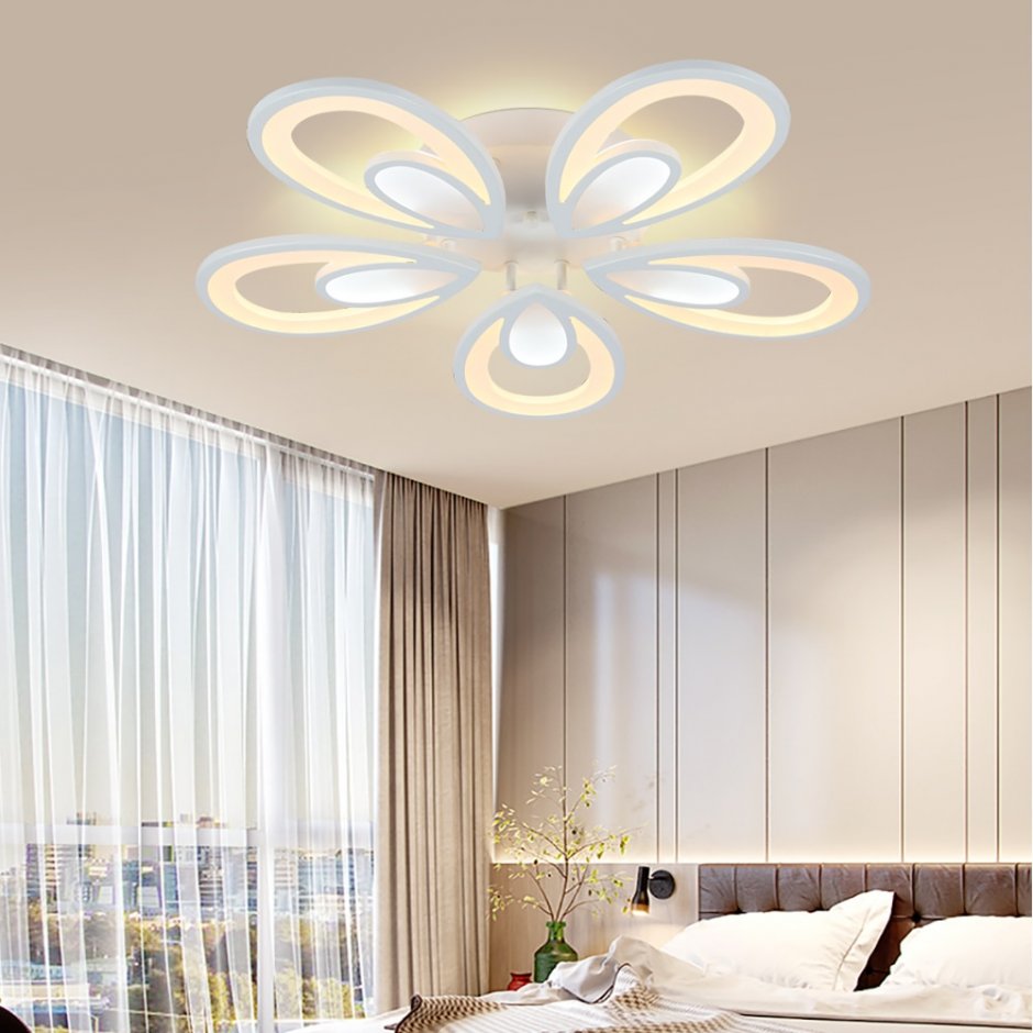 Люстра с пультом для спальни Люстра с пультом для спальни