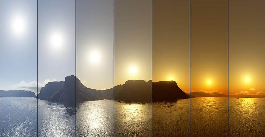 Цветовая температура освещения