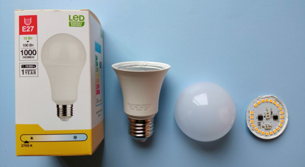 Лампа в разобранном виде No name