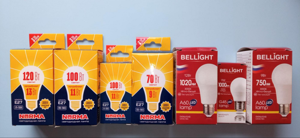 Обзор светодиодных ламп