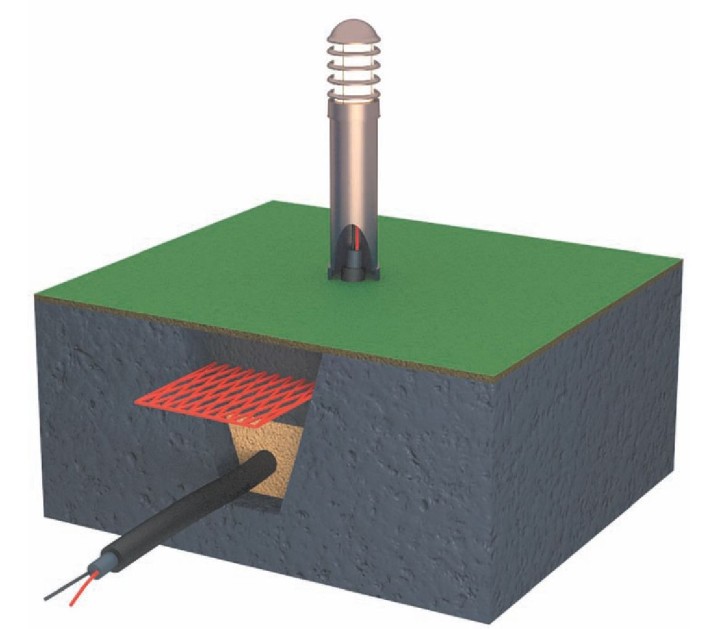 Установка уличного освещения
