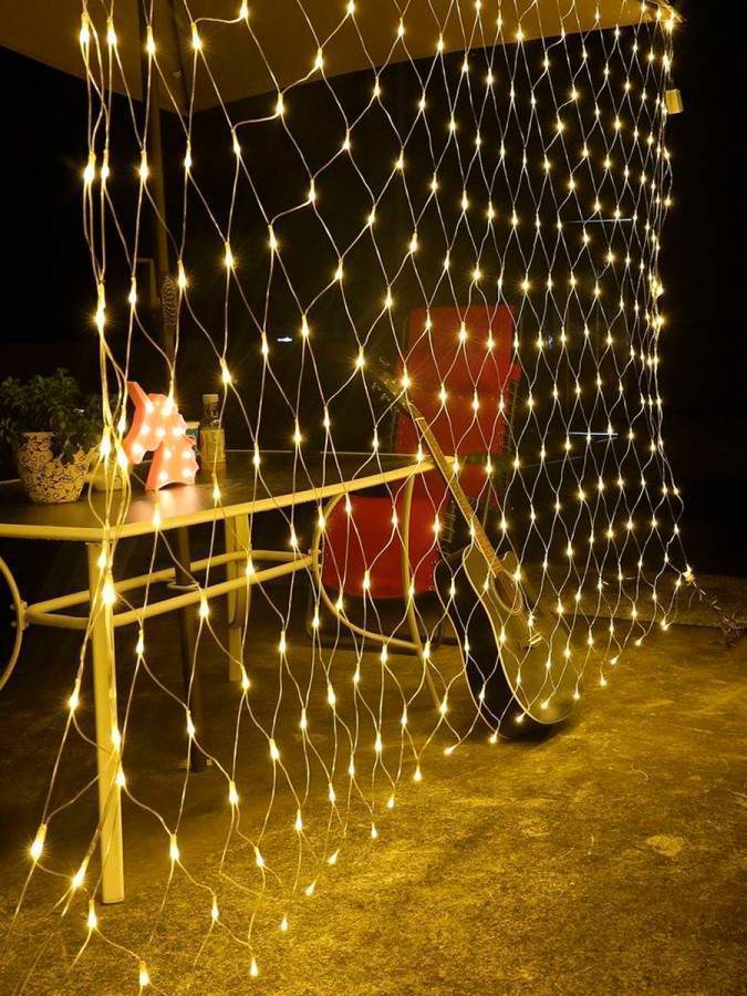 Гирлянда Сеть для беседки