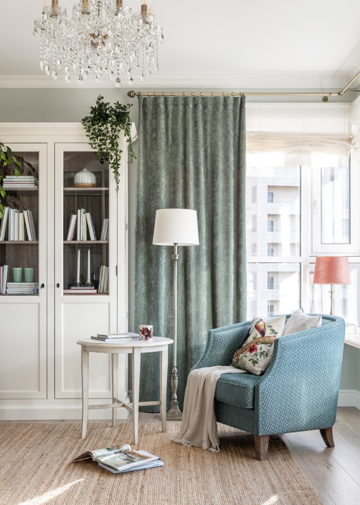 Белый напольный торшер Белый напольный торшер