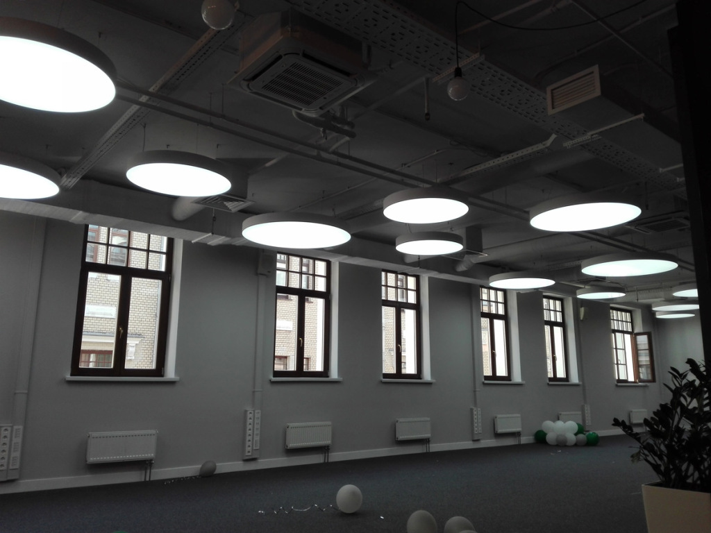 Светильники Круги на заказ