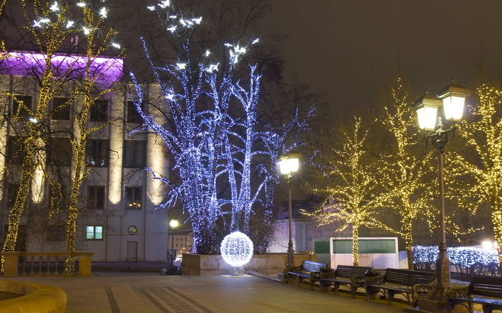Многолучевая гирлянда спайдер
