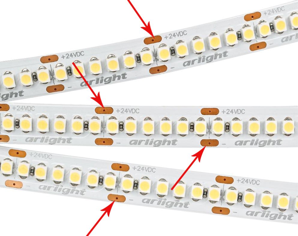 Подключение светодиодной ленты Подключение светодиодной ленты