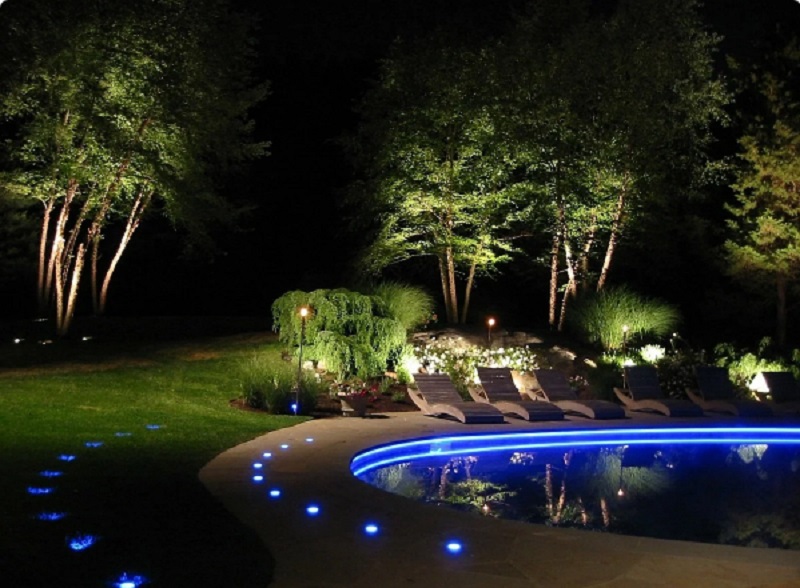 Светильники для бассейна