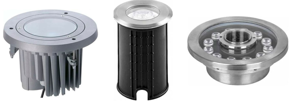 Встраиваемые подводные светильники