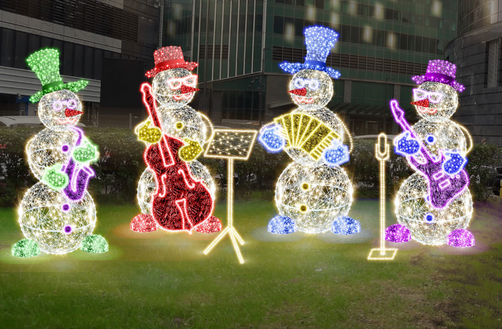 Светодиодные фигуры 3Д