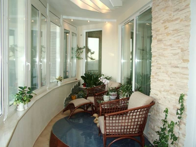 Освещение балкона