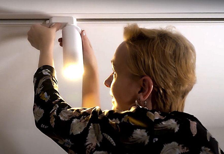 Монтаж трековых светильников