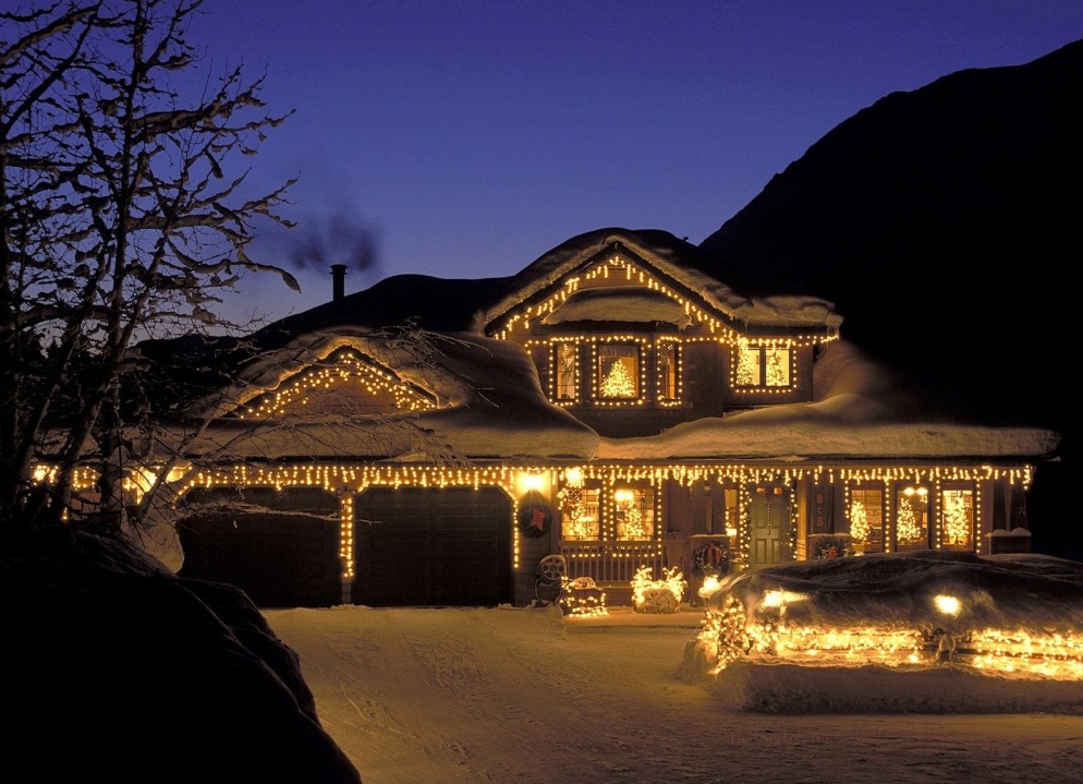 Гирлянды для частного дома Гирлянды для частного дома