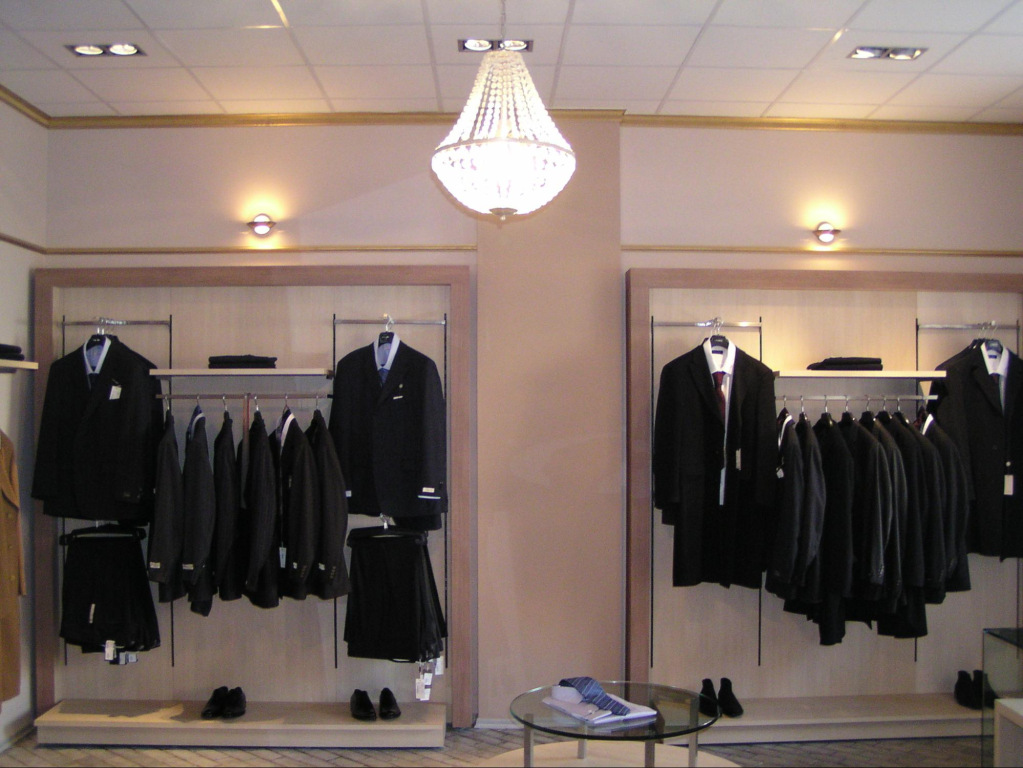 Карданные светильники в магазине