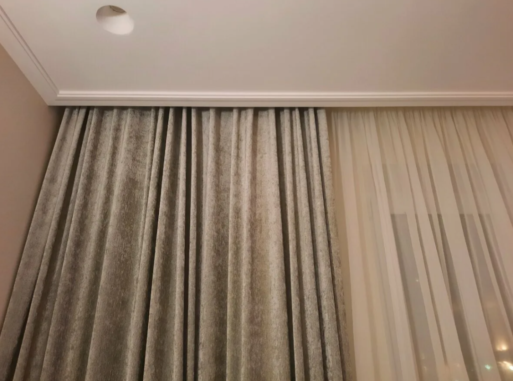 Ниша в потолке для штор