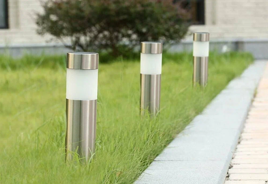 Светильники столбики с солнечной батареей Светильники столбики с солнечной батареей
