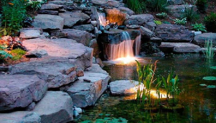 Светильники для пруда