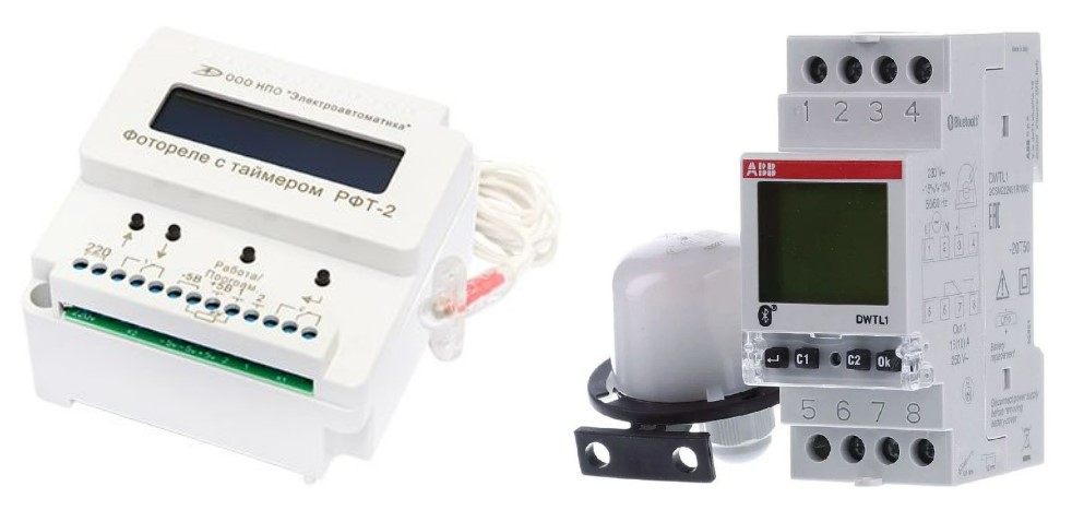 Фотореле с таймером