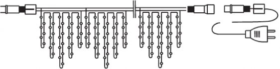 Светодиодная Бахрома Светодиодная Бахрома