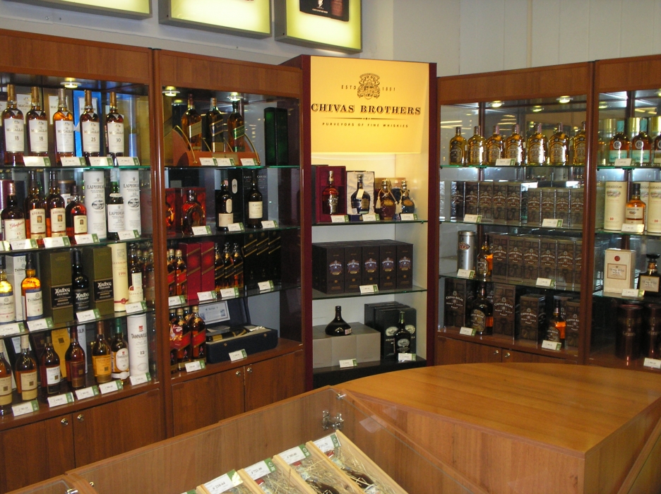 Подсветка алкогольной продукции