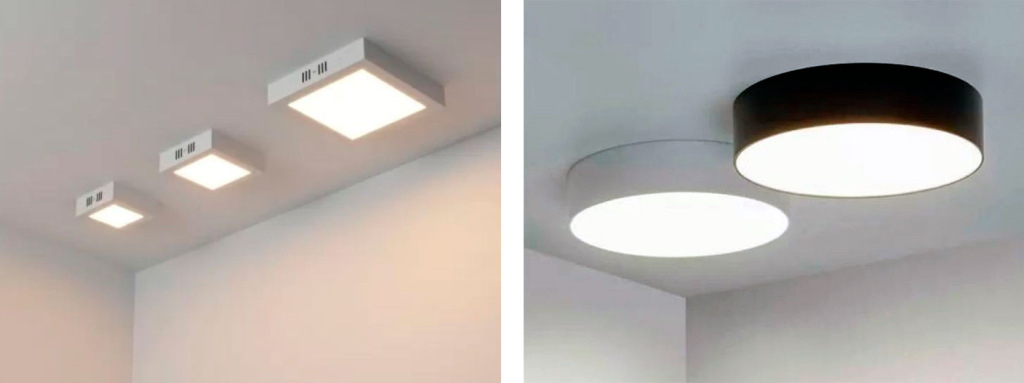 Накладные светильники