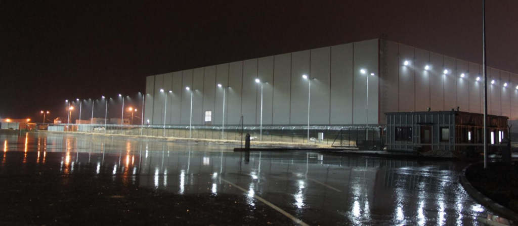 Освещение для охраны территории