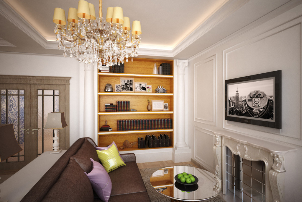 Люстры классика для гостиной