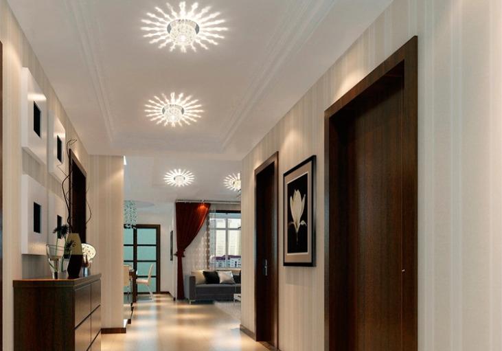 Много накладных светильников в помещении Много накладных светильников в помещении