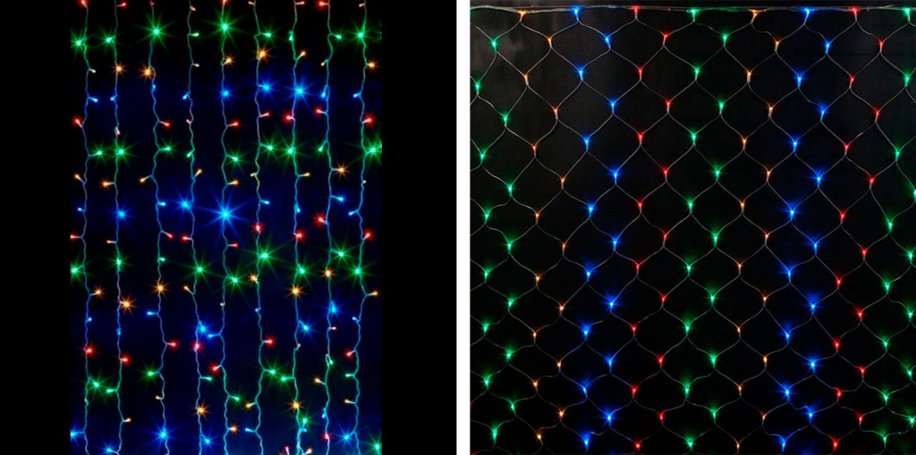 Светодиодные сетки и занавесы Светодиодные сетки и занавесы