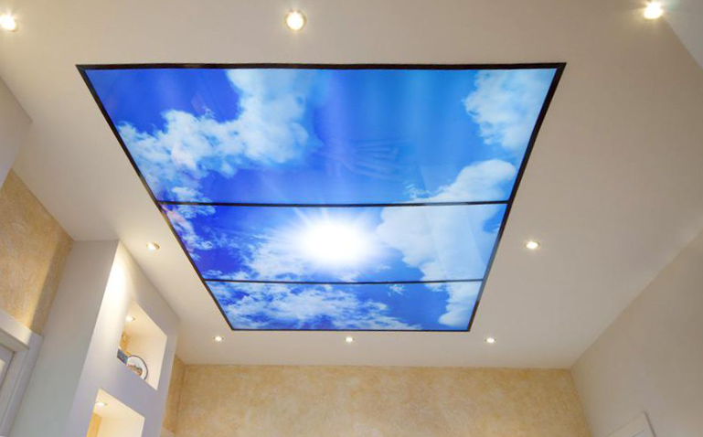 Фальш-окно с подсветкой