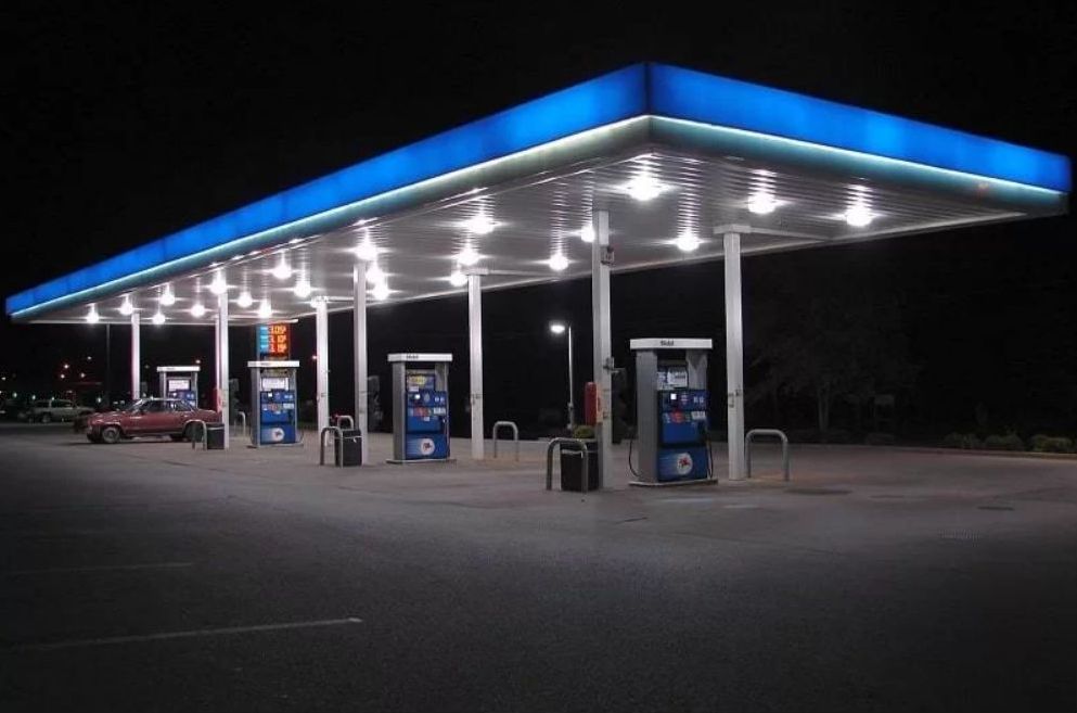 Освещение заправочной площадки Освещение заправочной площадки