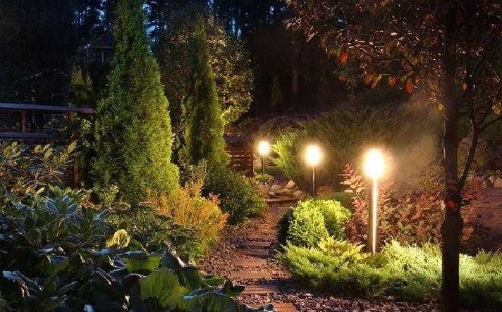 Подсветка дорожек