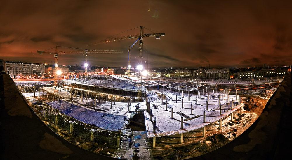 Освещение строительной площадки