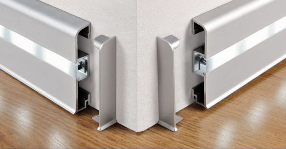 Светодиодный плинтус алюминиевый Светодиодный плинтус алюминиевый