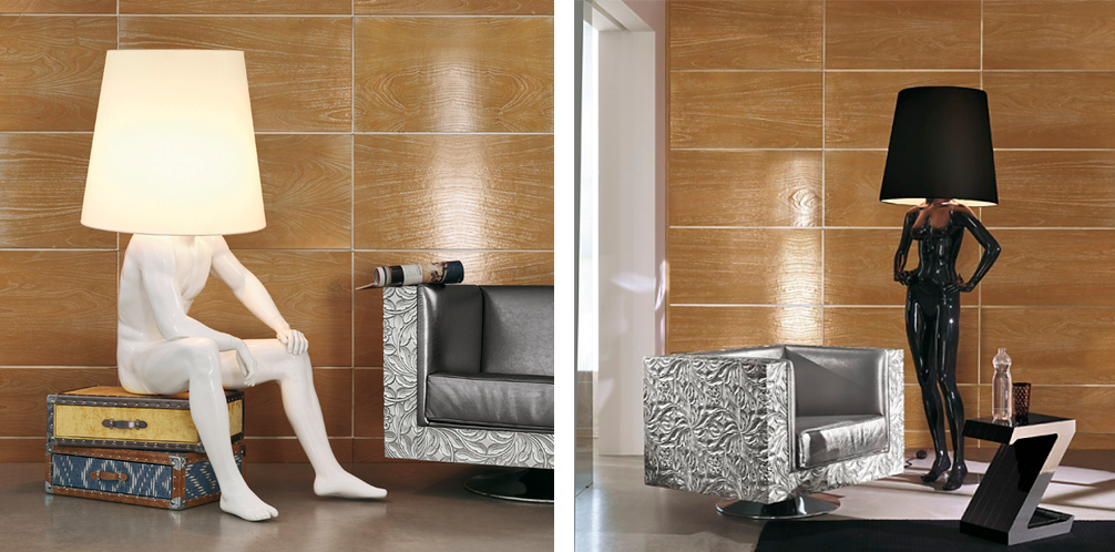 Необычные торшеры в форме человека Необычные торшеры в форме человека