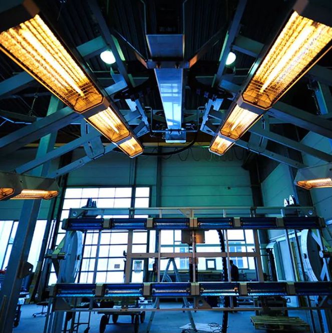 Инфракрасный свет в промышленности