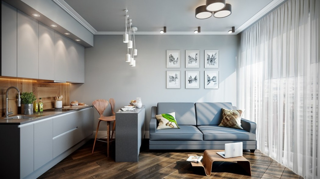 Накладные светильники в гостиной Накладные светильники в гостиной