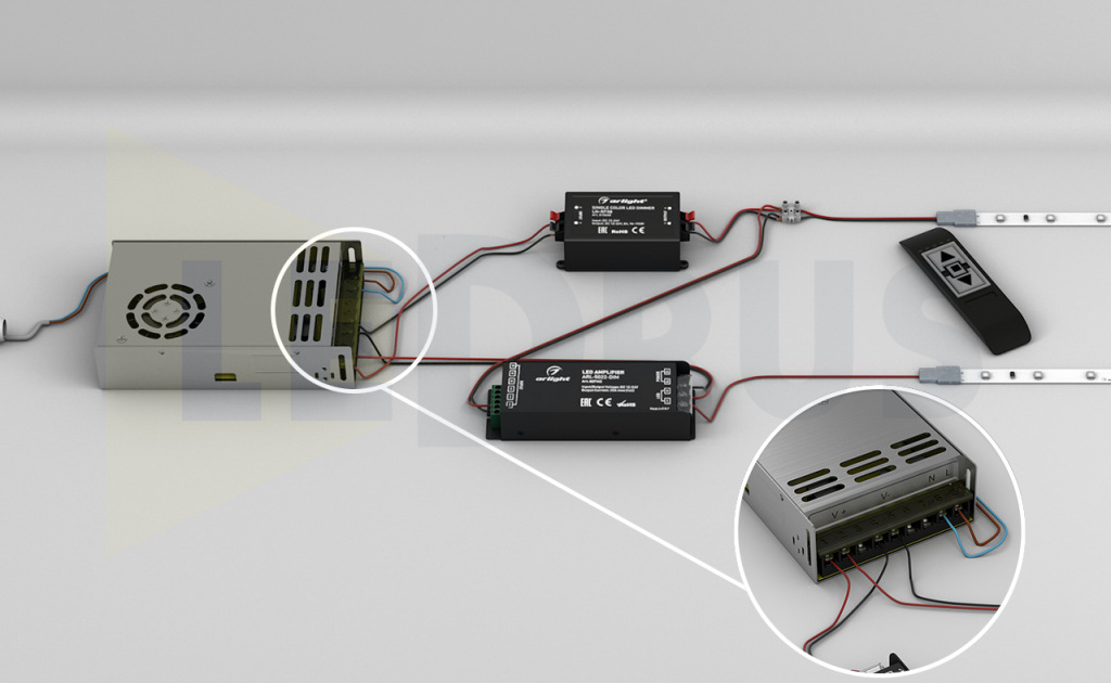 Подключение RGB контроллера