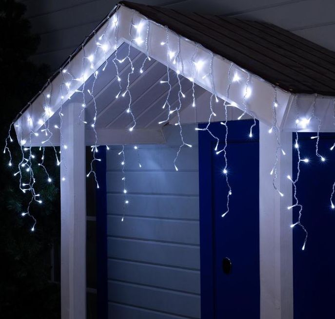 Гирлянда бахрома на окно