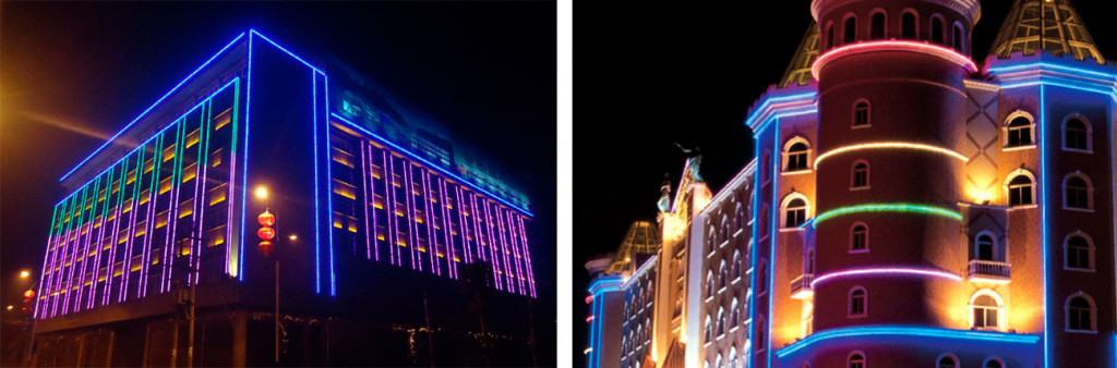 Гибкий неон примеры