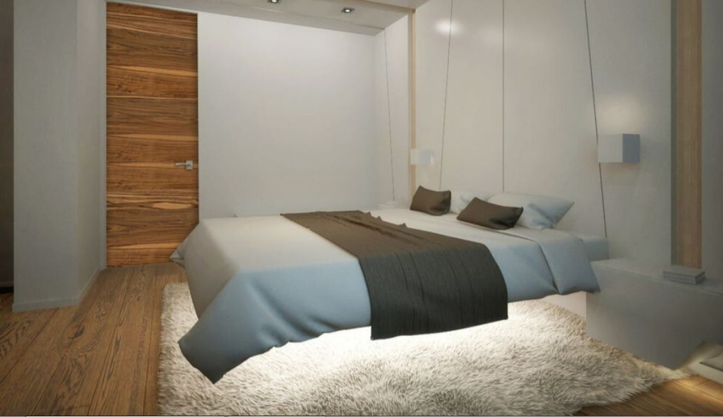 Эффект парящей кровати