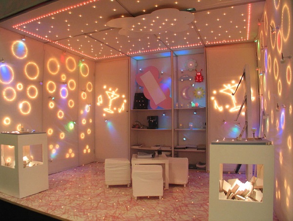 Модное освещение в детской