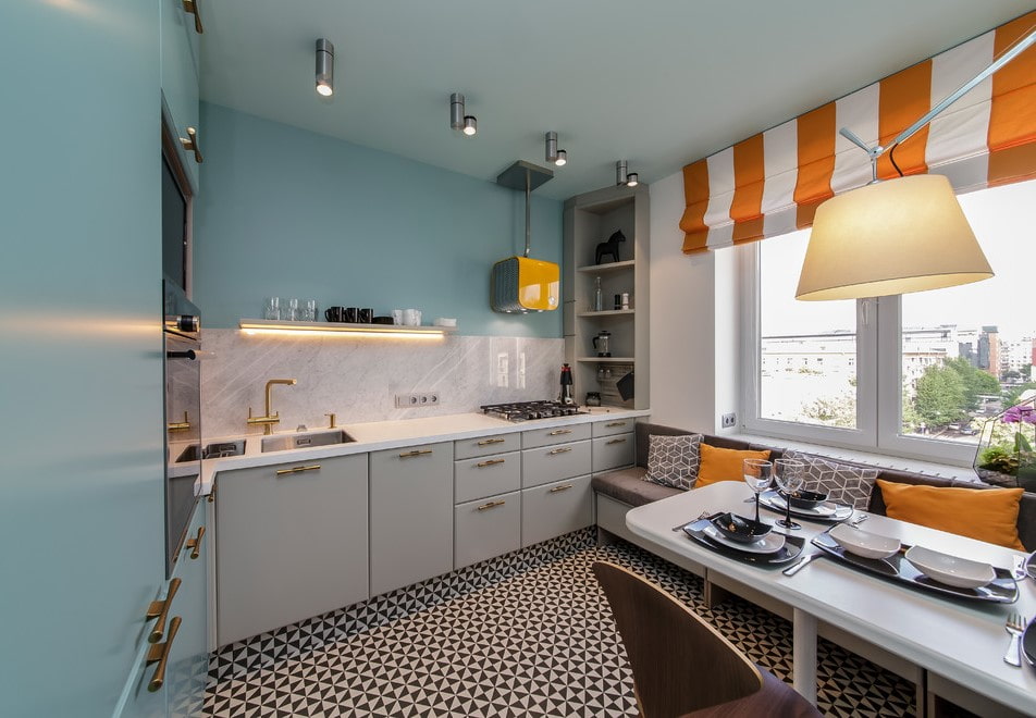 Направленный свет на кухне Направленный свет на кухне