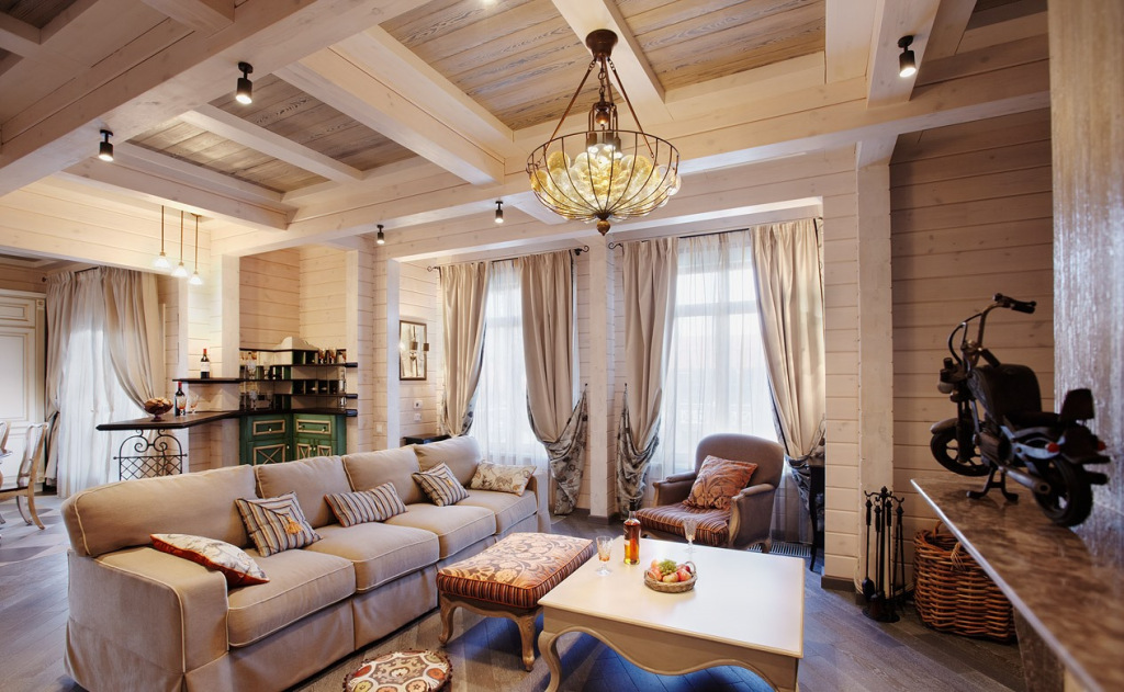 Освещение для деревянного дома