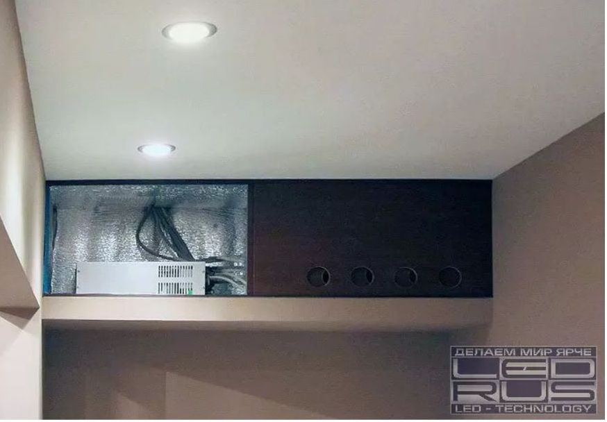 Шумоизоляция места установки блока питания