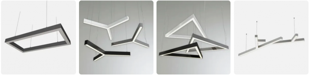 Фигурные профильные светильники