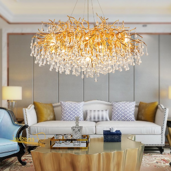 Хрустальная светодиодная люстра