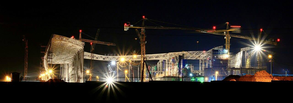 Освещение строительных площадок