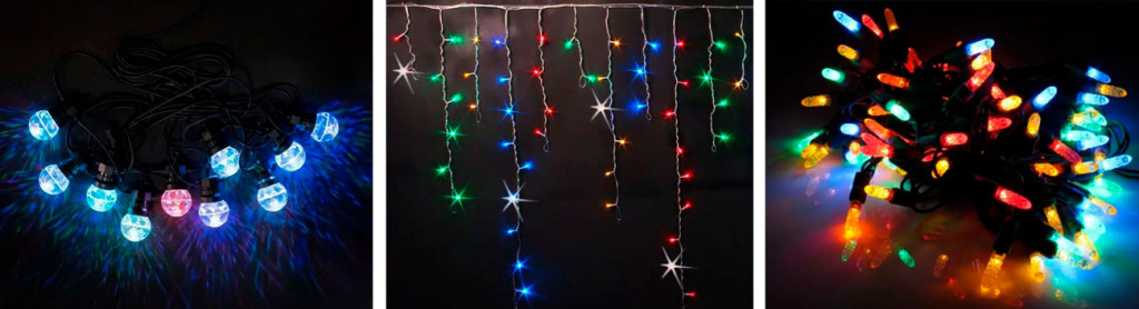 Светодиодные гирлянды Светодиодные гирлянды